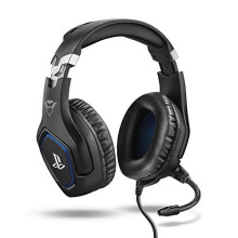 Trust Gaming Casque Gamer PS4 et PS5 avec Licence Officielle pour Playstation GXT 488 Forze avec Microphone Flexible Repliable