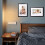 A3 Photo Frame Black - Solid Wood Frame with Acrylic Glass Front and Two Mats for Wall Mounting 4