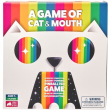 A Game of Cat and Mouth by Exploding Kittens - Card Games for Adults Teens & Kids - Fun Family Games, 10.5 x 3.23 x 10.5 inches