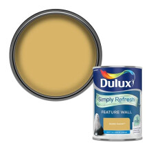 Simply Refresh Feature Wall Matt Emulsion Paint - Golden Sands - 1.25L, 5569247