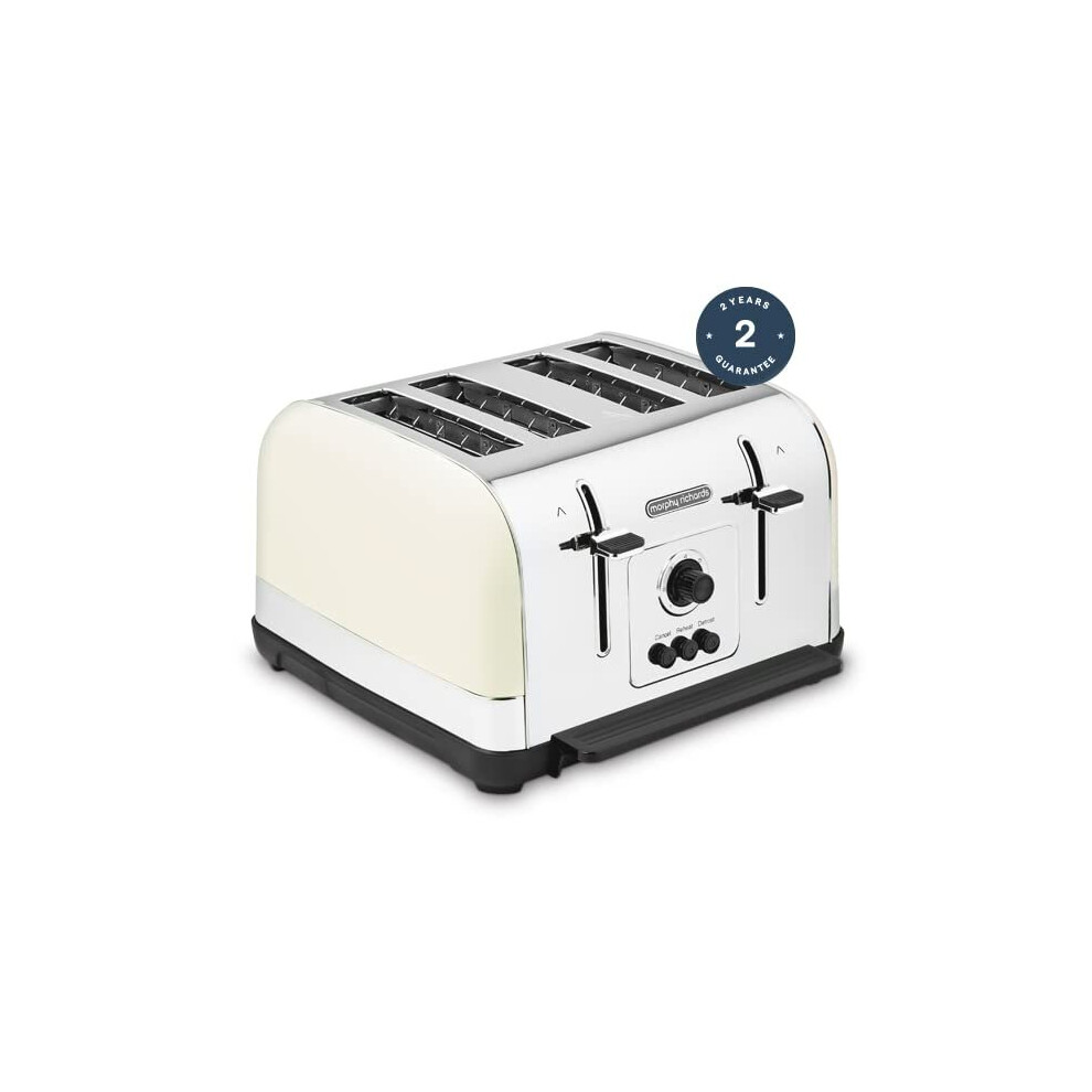 venture-cream-4-slice-toaster---defrost-setting---high-lift-feature---240132