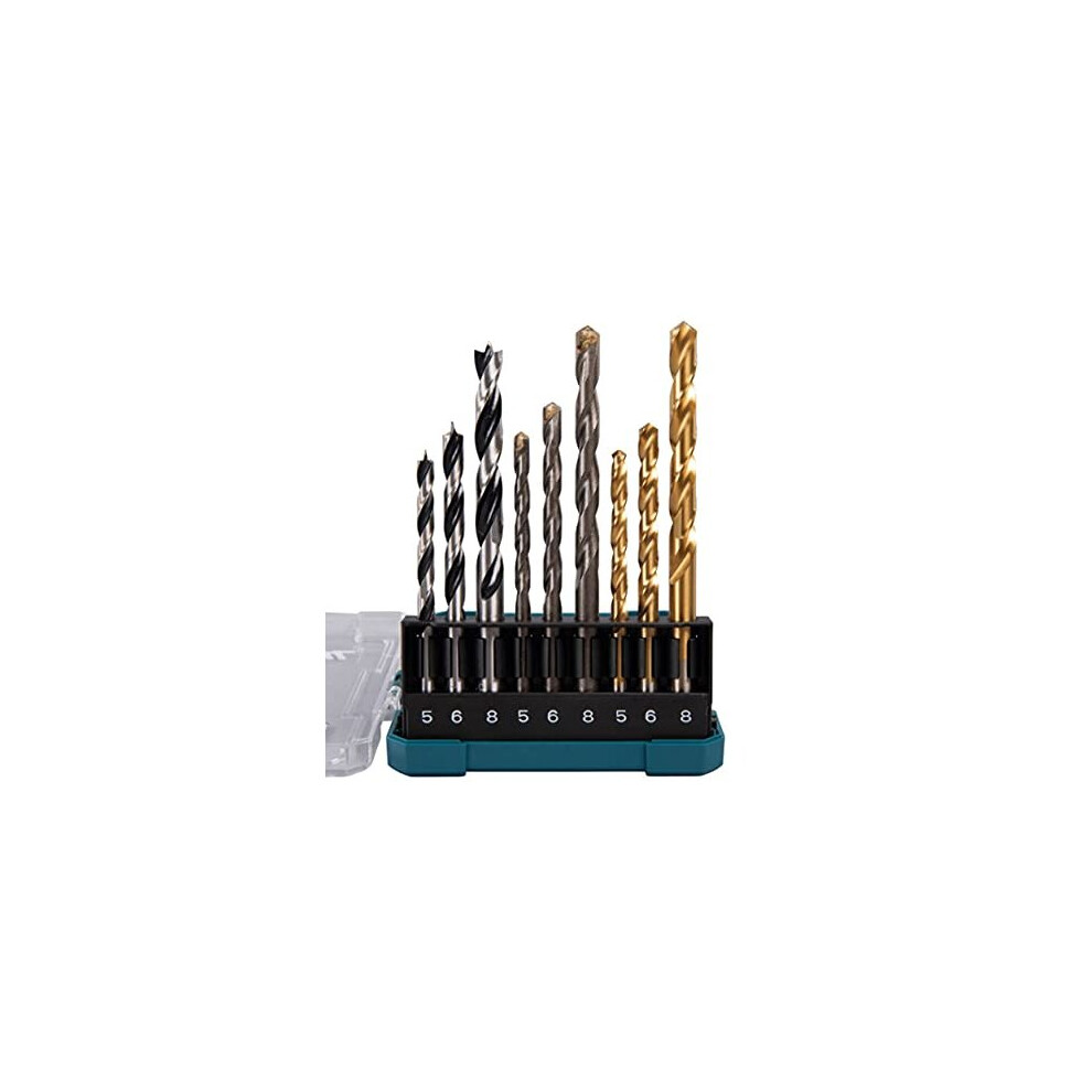 D-71962 9 Piece Drill Bit Set