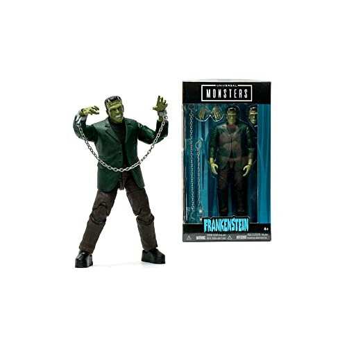 Jada Figurina Universal Monsters Frankenstein 15cm - Ocio Stock - Noir 1