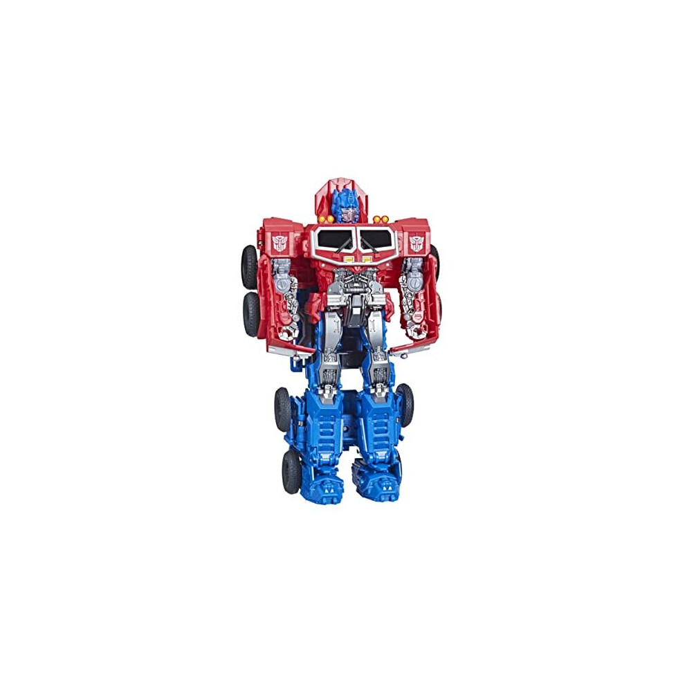 Toys Rise of the Beasts Film, Smash Changer Optimus Prime Action Figure â Ages 6 and up, 22.5 cm