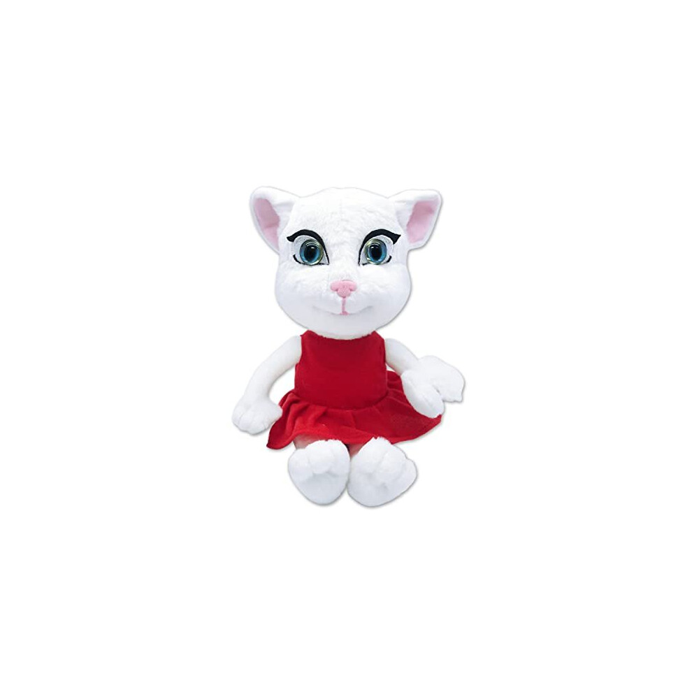 Talking Friends Minis Talking Angela Sized 10" Animated Interactive Cuddly Plush Toy With Talkback 10 Inches / 25CM Tall