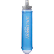 Soft Flask 500ml/17oz Speed 42 Unisex Hydration accessory, Super quick use, Comfort, High-flow valve, Clear Blue