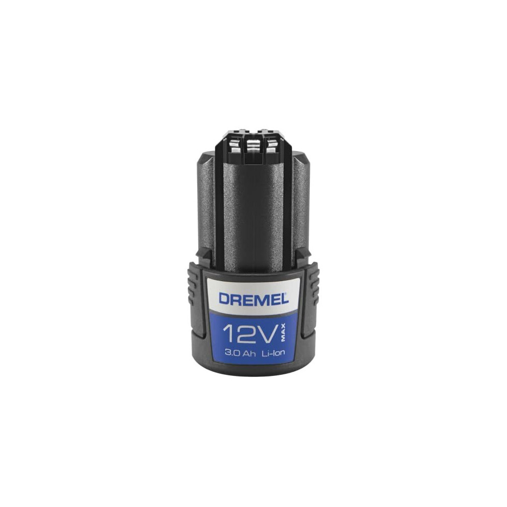 12V3 Lithium-Ion Replacement Battery (12V 3Ah Battery - Accessory for Dremel Multifunction Tool 8260), Black
