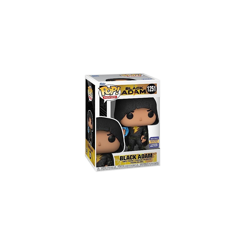 POP! Movies: DC - Black Adam With Cloak - Amazon Exclusive - Collectable Vinyl Figure - Gift Idea - Official Merchandise - Toys for Kids & Adults -