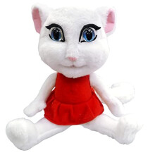 Talking Friends Talking Angela Animated Interactive Cuddly Plush Toy With Talkback 12 Inches / 30CM Tall