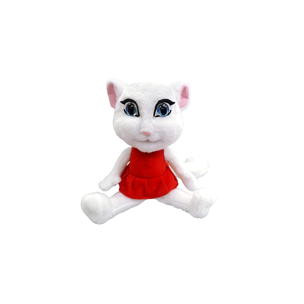 Relsy Talking Friends Talking Angela Animated Interactive Cuddly Plush Toy With Talkback 12 Inches / 30Cm Tall