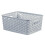 Curver My Style Small Rectangular Storage Basket 4L - Blue (Pack of 4) 2