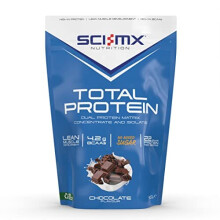 Total Protein Duo Protein Muscle Building & Recovery Blend Powder With Naturally Occurring Glutamine & Amino Acids - Chocolate Flavour - 900G - 30