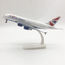 20CM AIR British Airways A380 aircraft model with landing gear gift collection