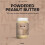 Powdered Peanut Butter, High Protein, 180 g 2