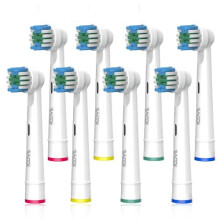 8X Electric Toothbrush Heads, ICOVE Compatible with Oral-B Braun Electric Toothbrush, Precision Clean Professional Brush Replacement Head for Oral B