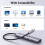UGREEN USB-C Multifunktionsadapter PD zu HDMI, USB-A 7