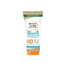 Ambre Solaire SPF 50+ Sensitive Advanced Kids Sun Cream, High Protection Against UVA & UVB, Non-Sticky Water-Resistant Sunscreen, for Face & Body,