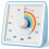 60 Minute Visual Timer for Kids, Silent Countdown Timer Clock Kids Timer for Teaching Cooking, Pomodoro Timer with Rainbow Design 1