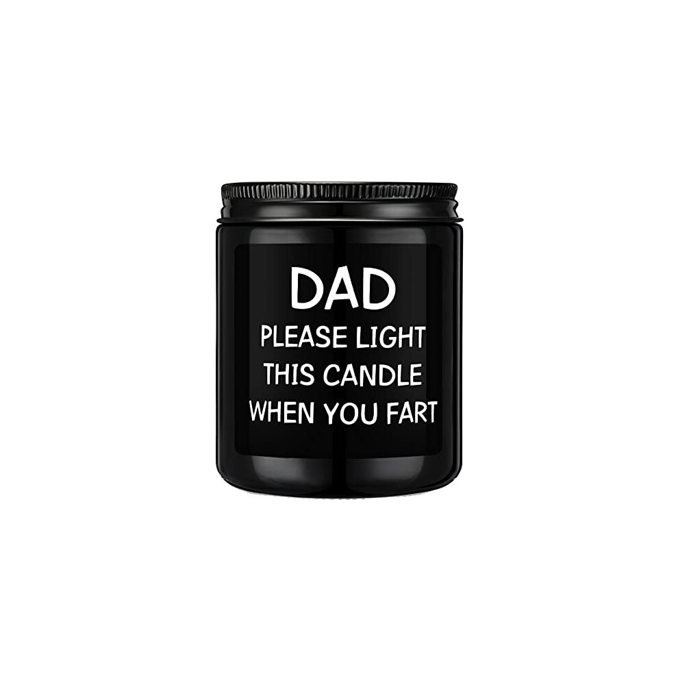 Dad Gifts from Daughter Son,Dad Birthday Gift,Fathers Day Christmas Gifts for Dad Step Dad Father in Law Him Dad Daddy,Funny Scented Candle Gifts for