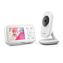 VM3250 Video Monitor with Battery Support 19-hr Video Streaming, 2.8"LCD Screen, Infrared Night Vision, Up to 300m Range, Secured Transmission,