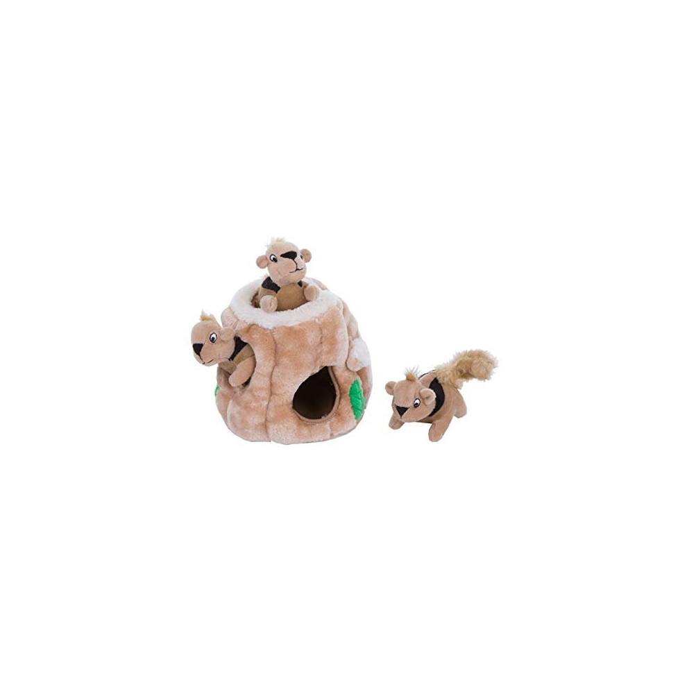 Hide A Squirrel Plush Dog Toy Puzzle, Small