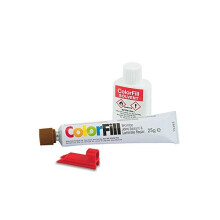 ColorFill Worktop Joint Sealant/Repairer and Solvent - Mid Oak (CF056)