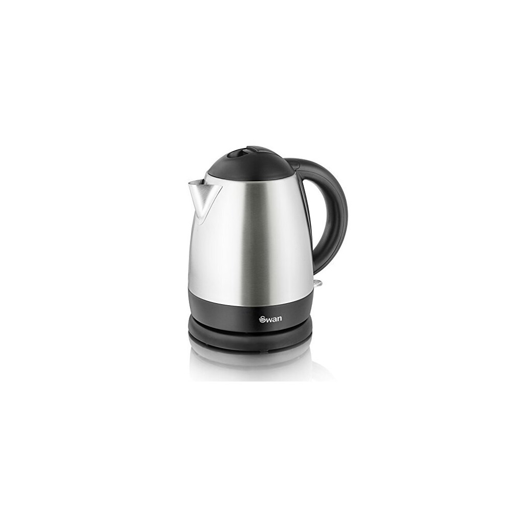 SK31020N Brushed Stainless Steel Jug Kettle, Cordless Design, 2000W, 1 Litre, Silver