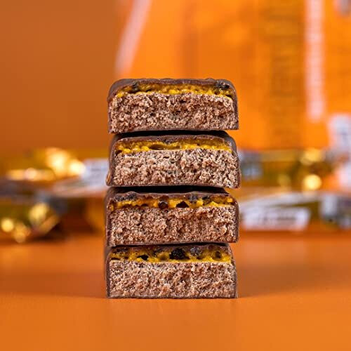 Grenade High Protein, Low Sugar Bar - Jaffa Quake, 12 x 60 g 2