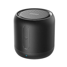 SoundCore mini, Bluetooth Speaker, Super-Portable Bluetooth Speaker with 15-Hour Playtime, 66-Foot Bluetooth Range, Enhanced Bass, Noise-Cancelling