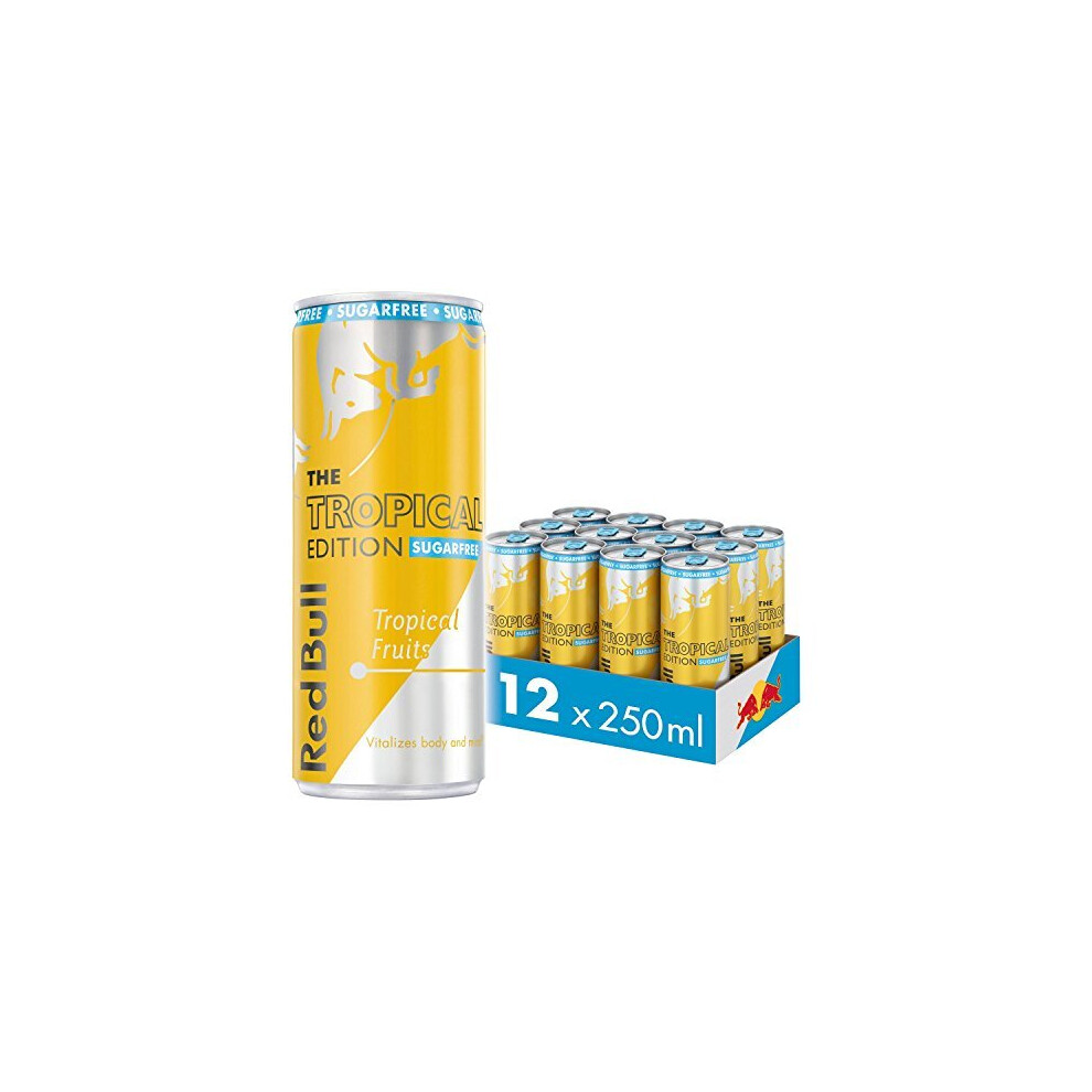 Energy Drink Sugar Free Tropical Edition 250 ml x12 