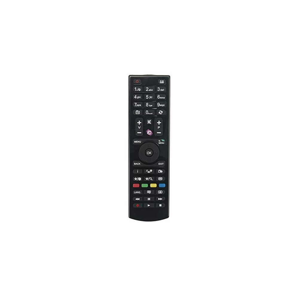 RC4870 Remote Control Replacement For Digihome 32272HDDVDL 32278HDDLED 42278FHDDLED 49278FHDDLED Bush DLED40287FHD Polaroid P40D100 40 Inch Full HD