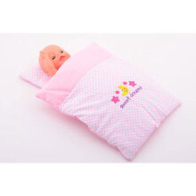 Doll Blanket And Pillow Set for Kids