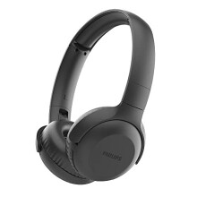 Audio On Ear Headphones UH202BK/00 Bluetooth On Ears (Wireless, 15 hour battery, Soft ear pads, Microphone, Foldable) Black, One Size