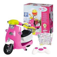 Glam RC Scooter for 43cm Dolls - Remote Control Toy - Easy for Small Hands, Creative Play Promotes Empathy & Social Skills - For Toddlers 3 Years & Up