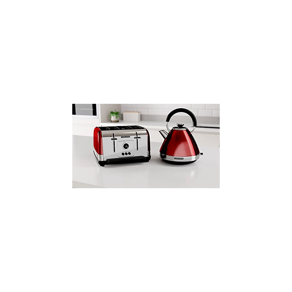 venture-red-4-slice-toaster---defrost-setting---high-lift-feature---240133