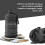 HYDRATE XL Jug 2.2 Litre - BPA Free, Flip Cap, Leak Proof Extra Strong Material Big Bottle Ideal for Gym, Adults, Clear Large Sports Water Container (Matte 5