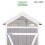 Garden Tool Shed Storage Unit by Garden Universe In Grey - WS01-GREY 10