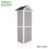 Garden Tool Shed Storage Unit by Garden Universe In Grey - WS01-GREY 7