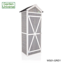 Garden Tool Shed Storage Unit by Garden Universe In Grey - WS01-GREY
