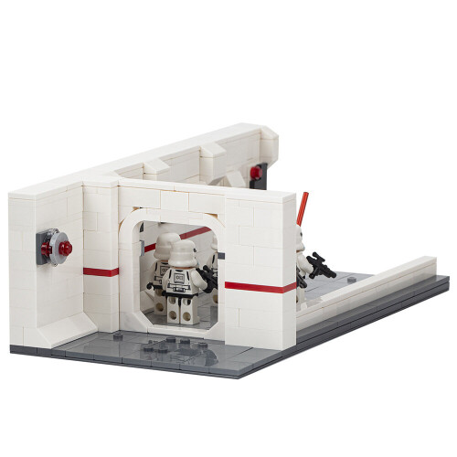 Star Wars Tantive IV Building Set with Darth Vader and 6 Stormtrooper ...