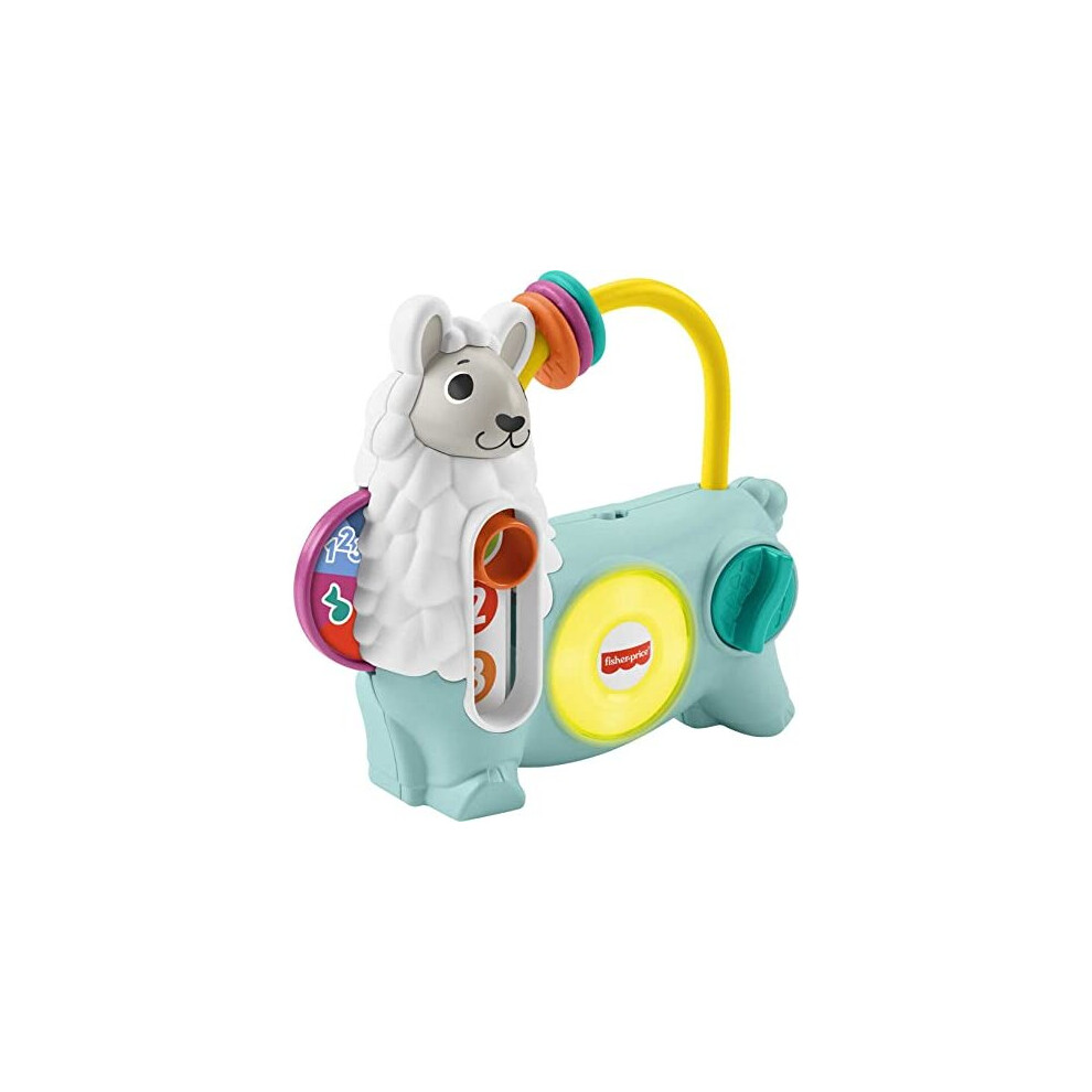 Linkimals Learning Toy for Babies and Toddlers with Interactive Lights & Music, 123 Activity Llama UK English Version