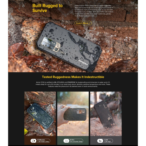 Ulefone Ulefone Armor 11 5G Rugged Mobile Phone 6.1" Android 10 8GB +256GB 2