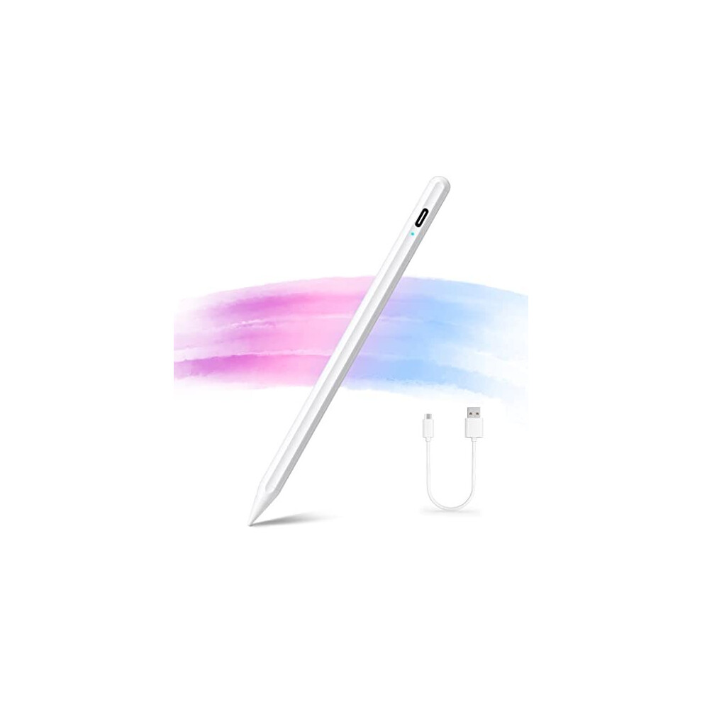 Stylus Pen for Apple iPad Pencil - iPad Pen for iPad 10th Gen,Fast Charging High Sensitivity Magnetic Stylus with Palm Rejection,iPad Stylus Pencil