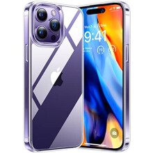 Diamond Clear iPhone 14 Pro Max Case[SGS Military Shockproof & NO.1 Anti-Yellowing]Slim iPhone 14 Pro Max Phone case Shockproof Protective Silicone