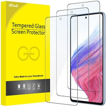 Screen Protector for Samsung Galaxy A53 5G / A52 / A52 5G / A52s 5G, 9H Tempered Glass Film, Anti-Scratch, HD Clear, 3-Pack