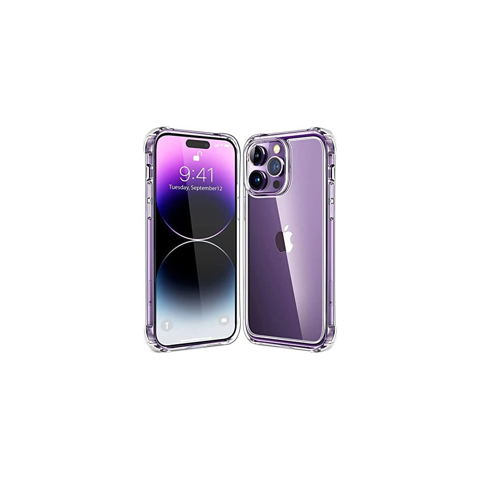 For Iphone 14 Pro Max Case Crystal Clear Soft Tpu Gel Case Flexible Silicone Anti-Scratch Protective Transparent Shockproof Tpu Bumper Cover For 5011141171158