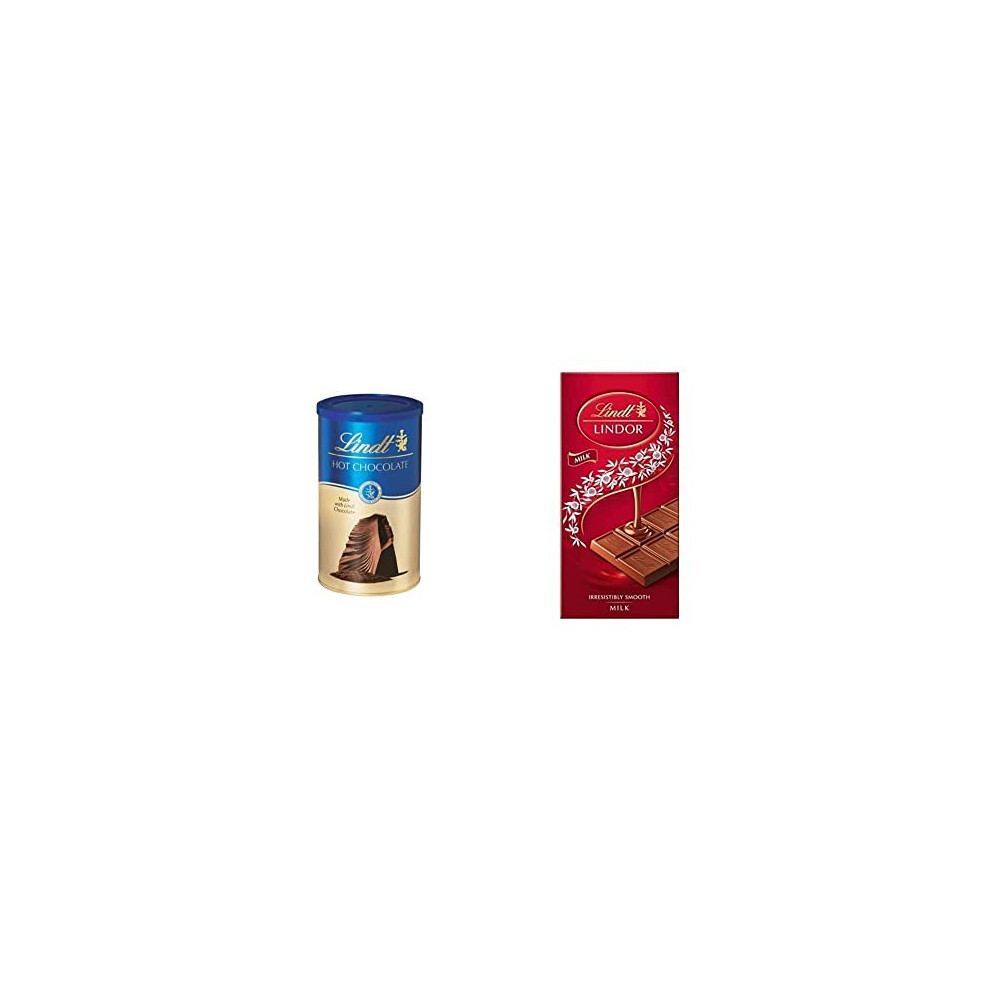 Hot Chocolate, 300g & Lindor Milk Bar, 100g