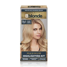 Bblonde Highlighting Kit, Permanent Lightener, Permanent Blonde Bleach Hair Dye, Professional Results, With Avocado Oil, Lifts 8-9 levels – Blonding
