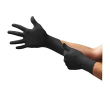 MicroFlex 93-852 Disposable Gloves in Nitrile, Latex and Powder-Free, Food Certified, Chemical and Mechanical Protection, Multipurpose Professional