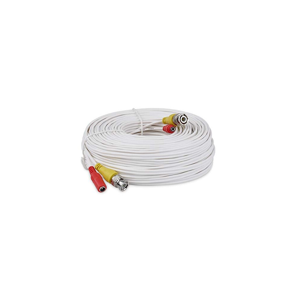 Bnc Video Power Cable For Cctv Camera Dvr Security System (10M, ) White 5011145431661